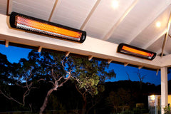 Bromic Heaters Tungsten Smart-Heat 6000 Watt Radiant Infrared Outdoor Electric Heater | Black | 240V