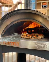 WPPO Karma 25 Colored Wood-Fired Oven With Stand/ Cart - Green Vista Living