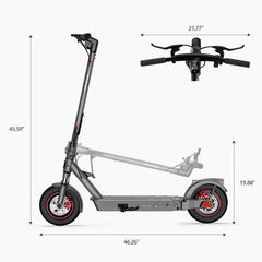 HOVSCO Felicity 10" Folding Electric Scooter For Adult - Green Vista Living