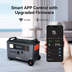 Oscal PowerMax 6000 | 6000W Portable Power Station with 120/240V Dual Voltage - Green Vista Living