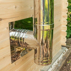 Dundalk Leisurecraft Canadian Timber Georgian Cabin Sauna with Changeroom | 6 Persons - Green Vista Living