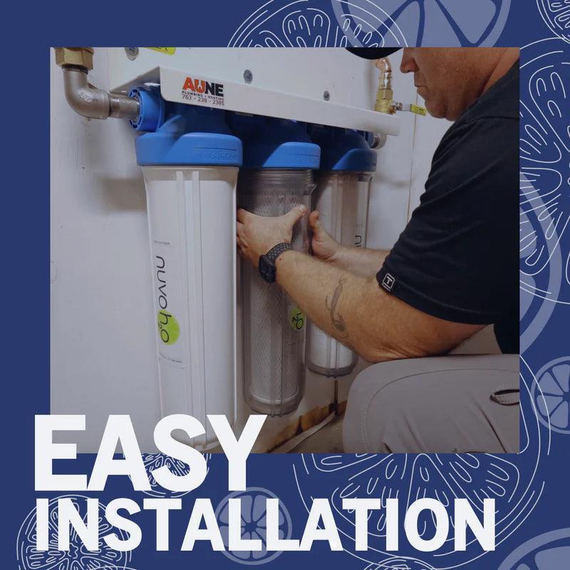 NuvoH2O Manor Trio Water Softener & Multi Filtration System - Green Vista Living
