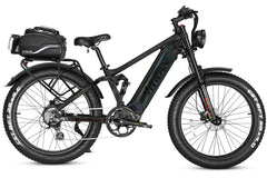 Vitilan T7PRO Full Suspension Mountain E-bike - Green Vista Living