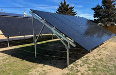 Chiko USA GroundFlex U2V Solar Panel Ground Mount Kit | Large Module Version - Green Vista Living