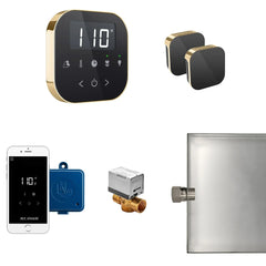 Mr. Steam AirButler Max Steam Shower Control Package with AirTempo Control and Aroma Glass SteamHead - Green Vista Living