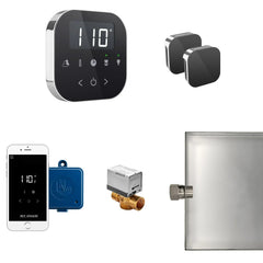 Mr. Steam AirButler Max Steam Shower Control Package with AirTempo Control and Aroma Glass SteamHead - Green Vista Living