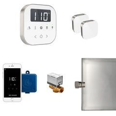 Mr. Steam AirButler Max Steam Shower Control Package with AirTempo Control and Aroma Glass SteamHead - Green Vista Living