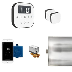 Mr. Steam AirButler Max Steam Shower Control Package with AirTempo Control and Aroma Glass SteamHead - Green Vista Living