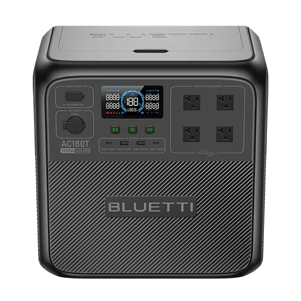 BLUETTI Pioneer MD (AC180T) Portable Power Station | 1,800W 1433Wh - Green Vista Living