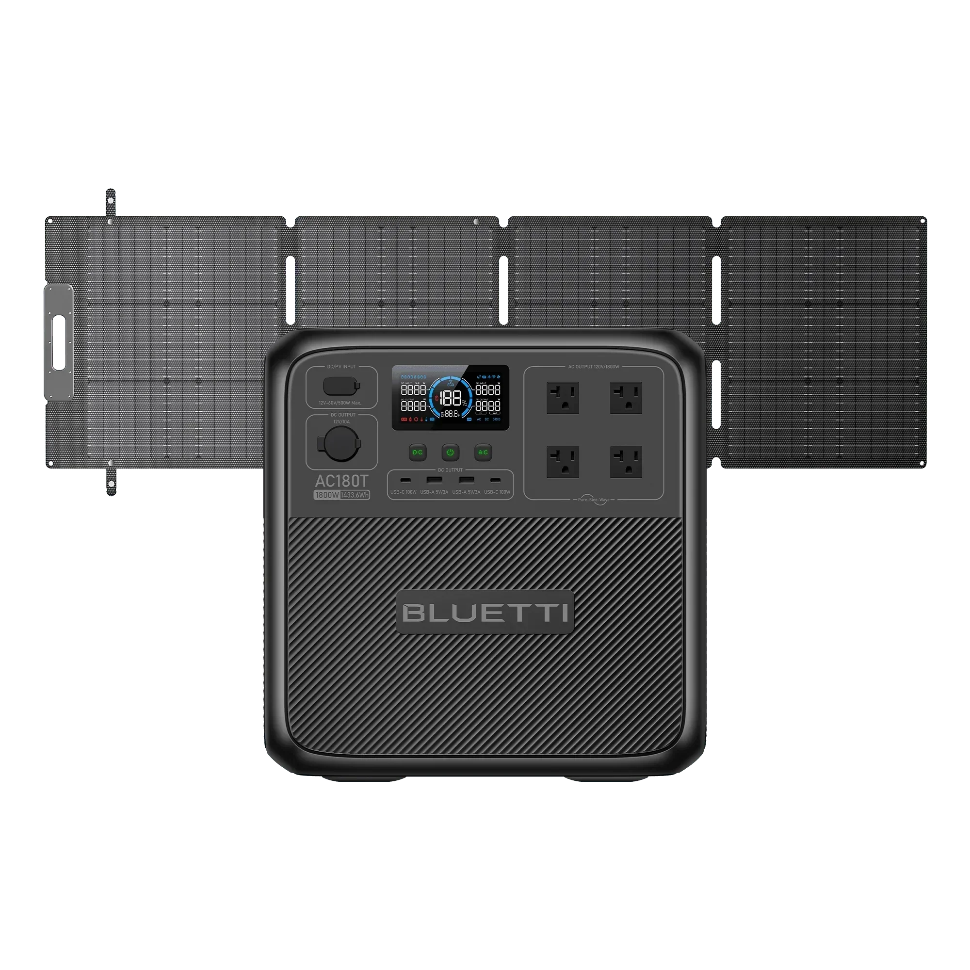 BLUETTI Pioneer MD (AC180T) Portable Power Station | 1,800W 1433Wh - Green Vista Living
