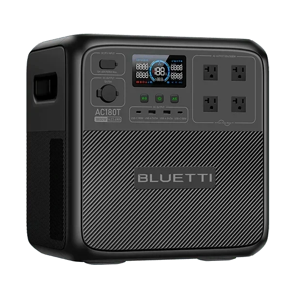 BLUETTI Pioneer MD (AC180T) Portable Power Station | 1,800W 1433Wh - Green Vista Living