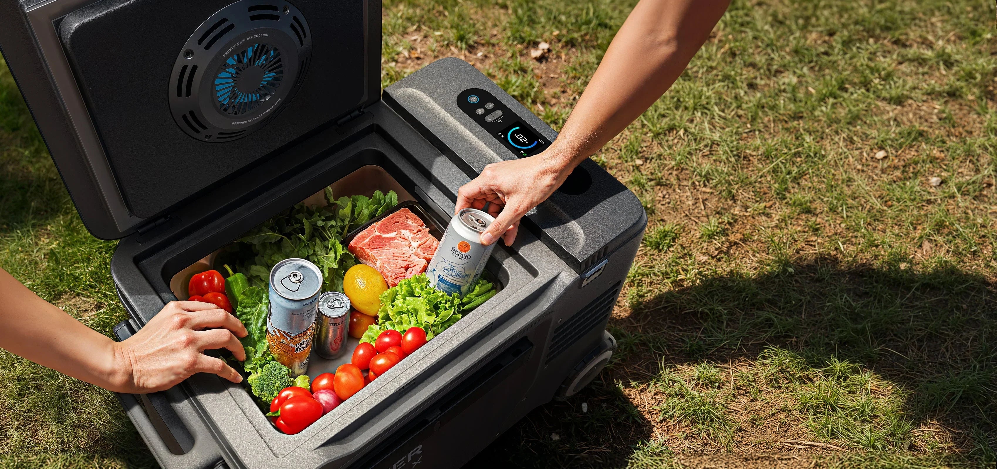 Anker SOLIX EverFrost 2 Cooler 40L w/ 288Wh Battery - Green Vista Living