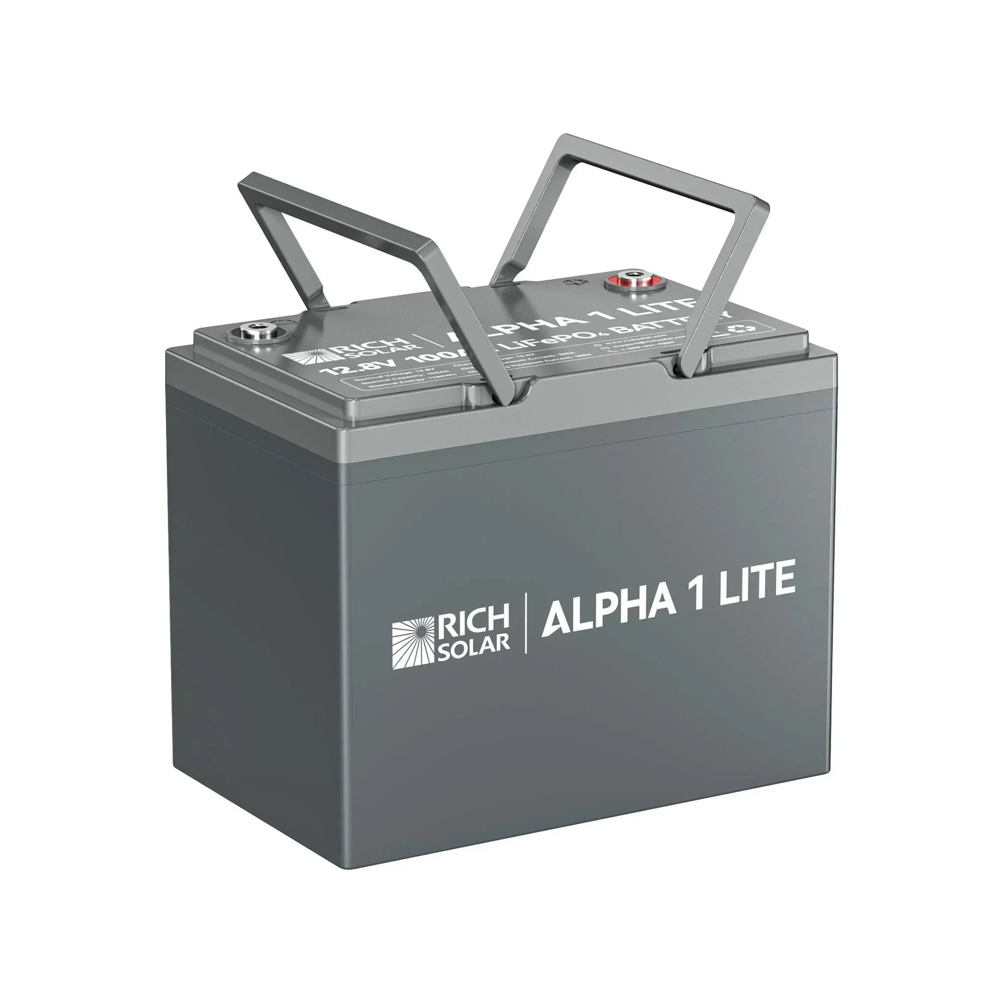ALPHA 1 LITE | 12V 100Ah LiFePO4 Battery | Lightweight 12V Lithium Battery for RVs, Trailers, Vans, Boats, Off-Grid | 4,000 Lifetime Cycles | Best Value - Green Vista Living