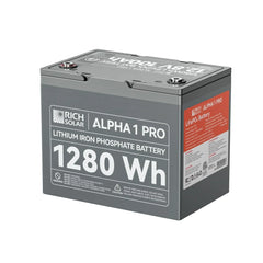 ALPHA 1 PRO | 12V 100Ah LiFePO4 Battery | Premium 12V Lithium Battery for Off-Grid, RVs, Boats | 7,000 Lifetime Cycles | 10 Year Warranty | UL1973 Certified - Green Vista Living