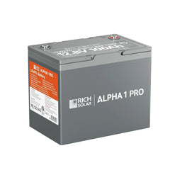 ALPHA 1 PRO | 12V 100Ah LiFePO4 Battery | Premium 12V Lithium Battery for Off-Grid, RVs, Boats | 7,000 Lifetime Cycles | 10 Year Warranty | UL1973 Certified - Green Vista Living