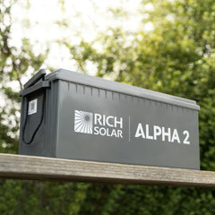 ALPHA 2 | 12V 200Ah LiFePO4 Battery | Powerful 12V Lithium Battery for RVs, Trailers, Vans, Boats, Off-Grid | 5,000 Lifetime Cycles | Bluetooth and Internal Heat Technology - Green Vista Living