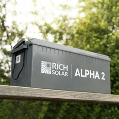 ALPHA 2 | 12V 200Ah LiFePO4 Battery | Powerful 12V Lithium Battery for RVs, Trailers, Vans, Boats, Off-Grid | 5,000 Lifetime Cycles | Bluetooth and Internal Heat Technology - Green Vista Living