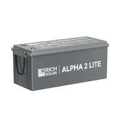 ALPHA 2 LITE | 12V 200Ah LiFePO4 Battery | Best 12V Deep Cycle Lithium Battery for RVs, Trailers, Vans, Boats, Off-Grid | 4,000 Lifetime Cycles | Best Value - Green Vista Living