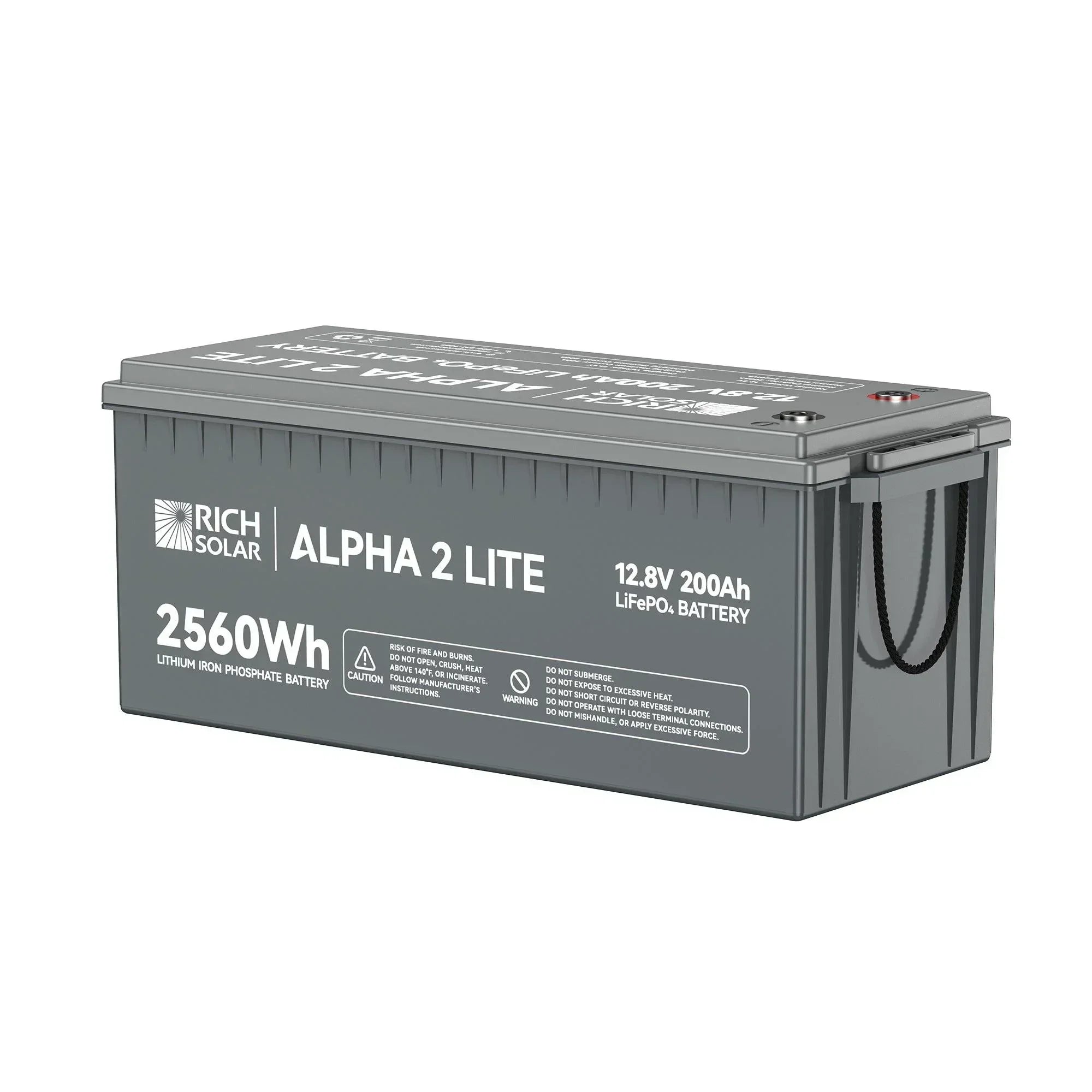 ALPHA 2 LITE | 12V 200Ah LiFePO4 Battery | Best 12V Deep Cycle Lithium Battery for RVs, Trailers, Vans, Boats, Off-Grid | 4,000 Lifetime Cycles | Best Value - Green Vista Living