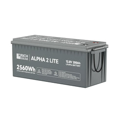 ALPHA 2 LITE | 12V 200Ah LiFePO4 Battery | Best 12V Deep Cycle Lithium Battery for RVs, Trailers, Vans, Boats, Off-Grid | 4,000 Lifetime Cycles | Best Value - Green Vista Living