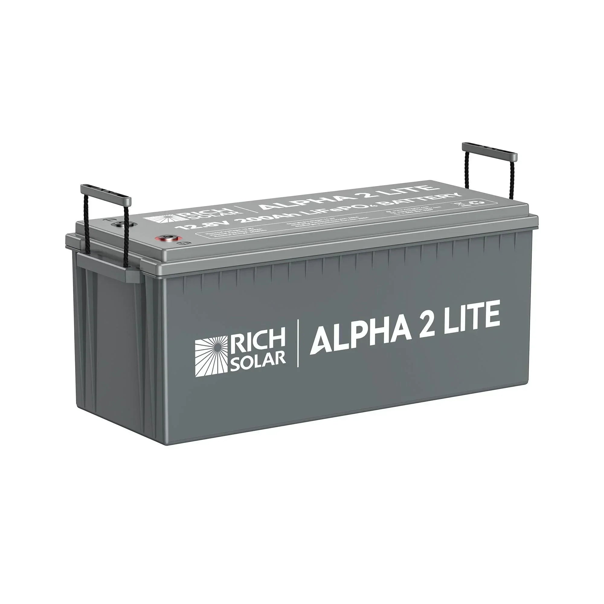 ALPHA 2 LITE | 12V 200Ah LiFePO4 Battery | Best 12V Deep Cycle Lithium Battery for RVs, Trailers, Vans, Boats, Off-Grid | 4,000 Lifetime Cycles | Best Value - Green Vista Living