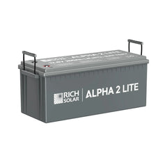 ALPHA 2 LITE | 12V 200Ah LiFePO4 Battery | Best 12V Deep Cycle Lithium Battery for RVs, Trailers, Vans, Boats, Off-Grid | 4,000 Lifetime Cycles | Best Value - Green Vista Living