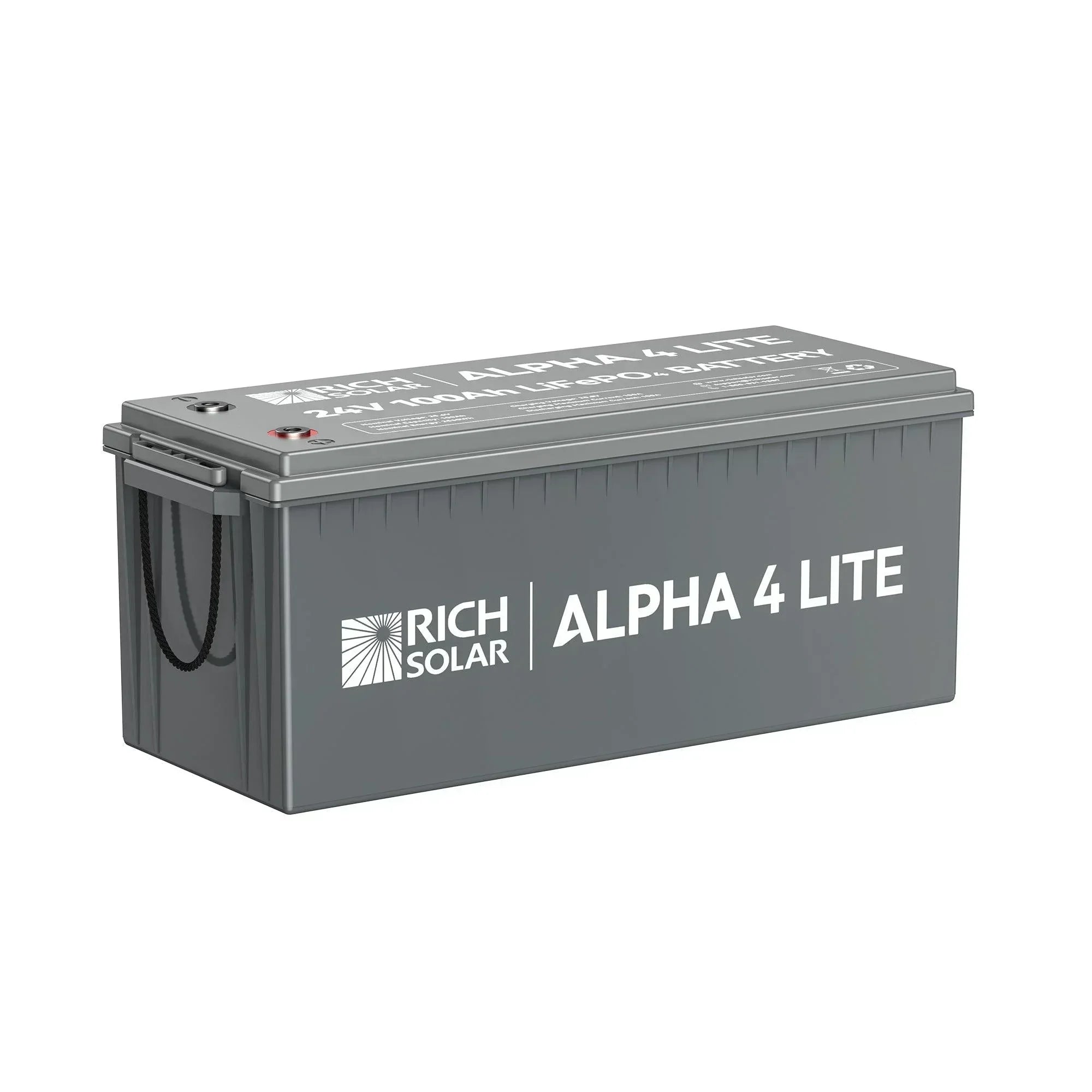 ALPHA 4 LITE | 24V 100Ah LiFePO4 Battery | Fast-Charging 24V Lithium Battery for RVs, Trailers, Vans, Boats, Off-Grid, Backup | 4,000 Lifetime Cycles | Best Value - Green Vista Living