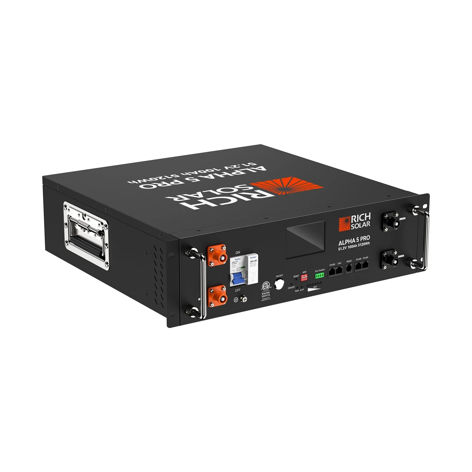 ALPHA 5 PRO 51.2V 100Ah LiFePO4 Battery Premium 48V Server Rack Lithium Battery for Residential, Commercial, RVs, Off-Grid - Green Vista Living
