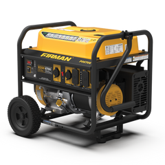 FIRMAN Power Equipment Gas Portable Generator 8350W Recoil Start 120/240V