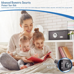Barska 0.79 Cu. ft Biometric Security Safe