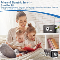 Barska 0.29 Cu. ft Biometric Security Saf