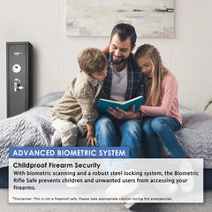 Barska 1.83 Cu. ft Biometric Safe, DOJ Approved