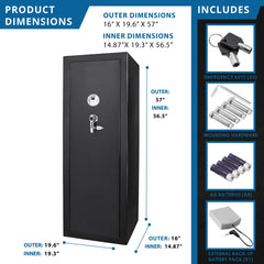 Barska 9.34 Cu. ft Biometric Safe