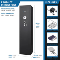 Barska 5.52 Cu. ft Biometric Safe