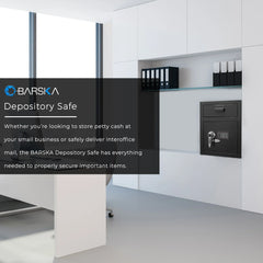 Barska 1.1 Cu. ft Keypad Depository Safe