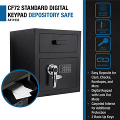 Barska 0.72 Cu. ft Keypad Depository Safe