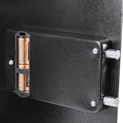 Barska 0.52 Cu. ft Black Biometric Wall Saf