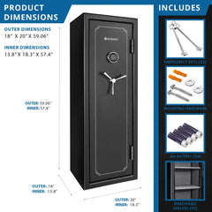 Barska FV1000 FireVault Fireproof Keypad Safe