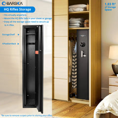 Barska HQ800 Biometric Keypad Safe