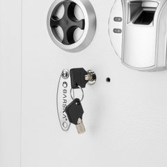 Barska 0.52 Cu. ft Right Opening Wall Safe, White