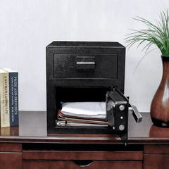 Barska 0.72 Cu. ft Biometric Keypad Depository Safe