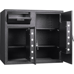 Barska 2.58/4.68 Cu. ft Dual Compartment Keypad Depository Safe