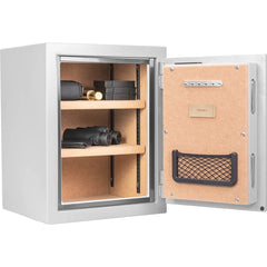 Barska 1.64 Cu. ft Biometric Fireproof Security Safe, Grey