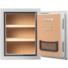 Barska 1.64 Cu. ft Biometric Fireproof Security Safe, Grey