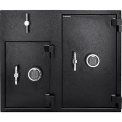 Barska 2.58/4.68 Cu. ft Dual Compartment Rotary Hopper Keypad Depository Safe