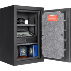 Barska 2.02 Cu. ft Biometric Keypad Fire Resistant Safe