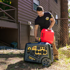 FIRMAN Power Equipment Gas Inverter Portable Generator 6650/5300 Watt 120/240V CO Alert