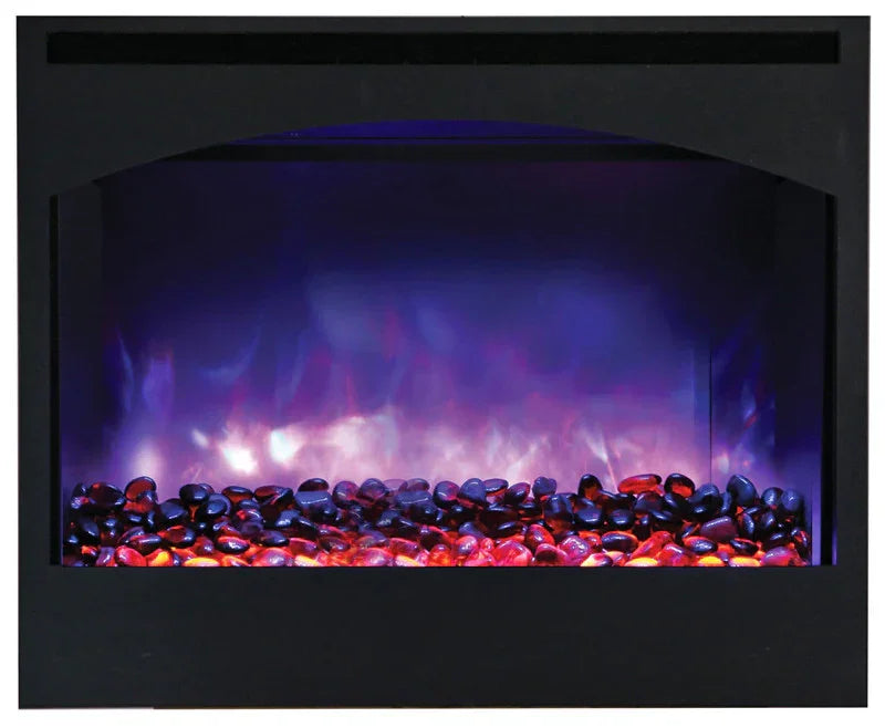 Amantii Zero Clearance ZECL-31-3228-STL 31 inch Built-in Electric Fireplace - Green Vista Living