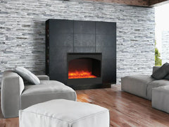 Amantii Zero Clearance ZECL-31-3228-STL 31 inch Built-in Electric Fireplace - Green Vista Living