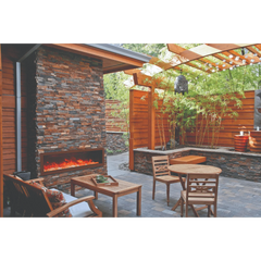 Amantii 40" Panorama Deep Lumina Indoor or Outdoor Electric Fireplace - Green Vista Living